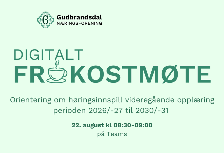 Digitalt orienteringsmøte om høringsinnspill fireårig videregående skoletilbud